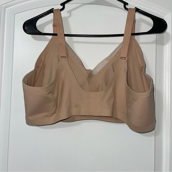 Honeylove Crossover Wireless Sports Bra Smoothing Sand Tan Brown Plus Size 2X - Picture 2 of 4